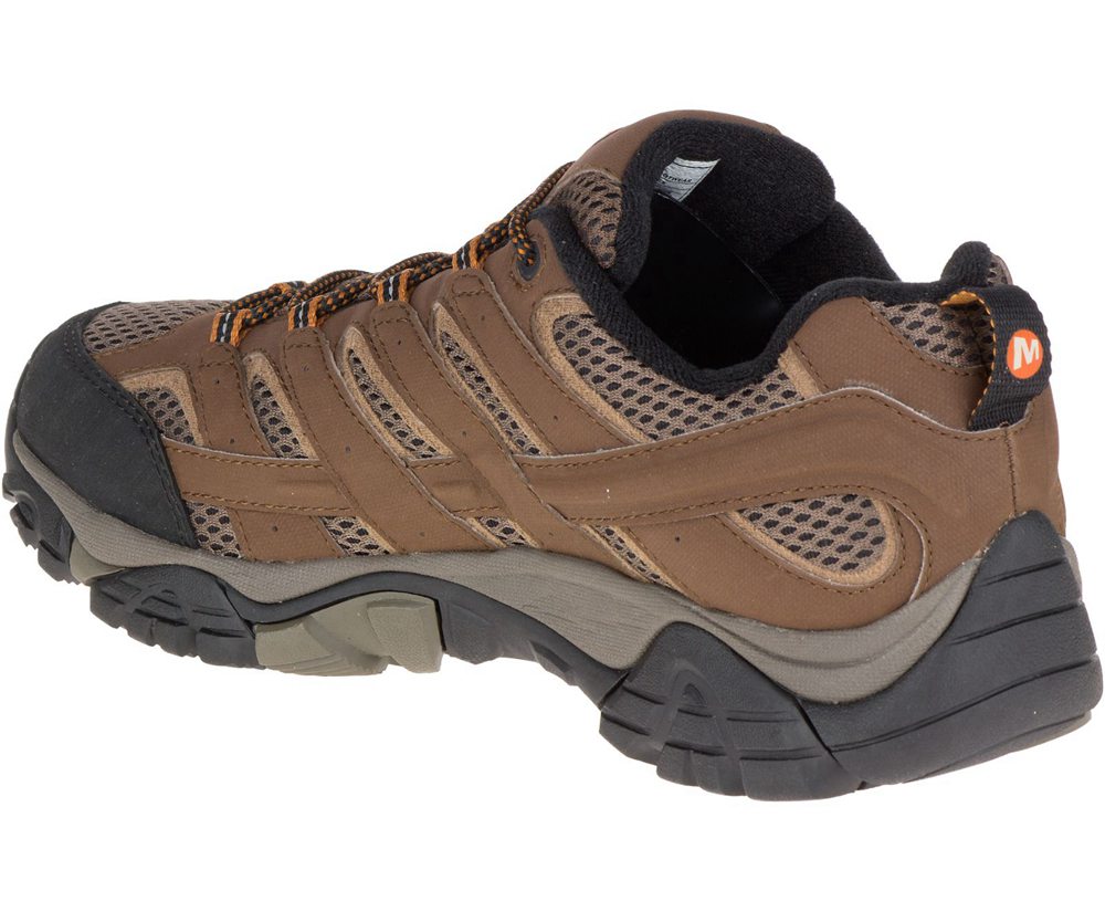 Tenis Homem - Merrell Moab 2 Gore -Tex® Wide Width - Marrom - KLR531876